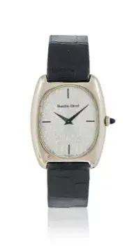 Y BUECHE GIROD, REF. WG9938 1, AN 18 CARAT WHITE GOLD WRISTWATCH