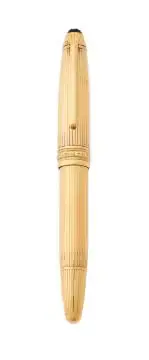 MONTBLANC, LE GRAND, A SILVER GILT FOUNTAIN PEN