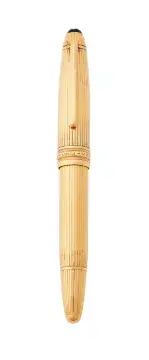MONTBLANC, LE GRAND, A SILVER GILT FOUNTAIN PEN