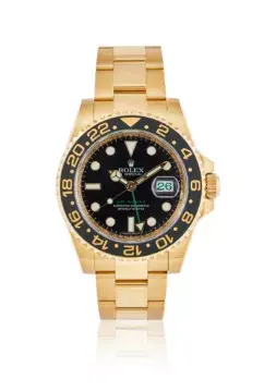 ROLEX, OYSTER PERPETUAL GMT-MASTER II, REF. 116718LN, AN 18 CARAT