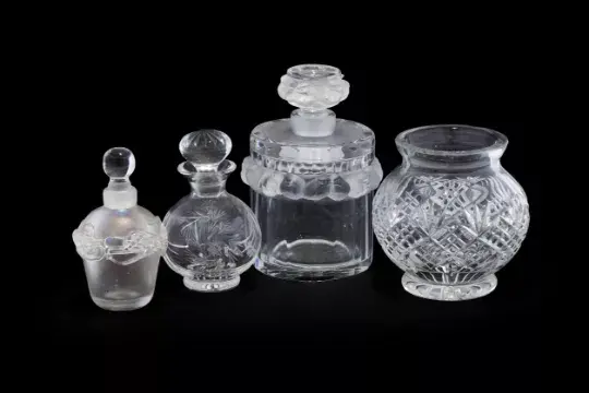 LALIQUE, 'ROBINSON' PERFUME BOTTLE AND STOPPER, CIRCA 1980, WITH FURTHER