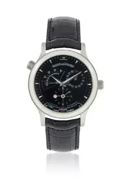 Y JAEGER LECOULTRE, MASTER GEOGRAPHIC, REF. 142.8.92.S, A STAINLESS