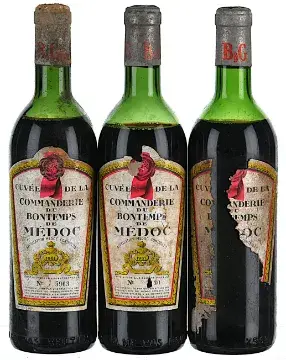 1961 Cuvee de la Commanderie du Bontemps, Medoc