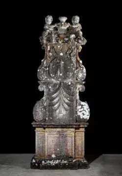 A MONUMENTAL MARBLE SUNDIAL, PORTUGUESE, MID 18TH CENTURY
