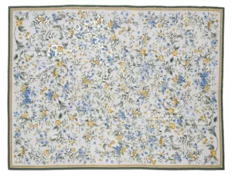 A NEEDLEPOINT CARPET
