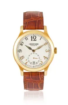 Y CHOPARD, 1875, AN 18 CARAT GOLD WRISTWATCH WITH DATE