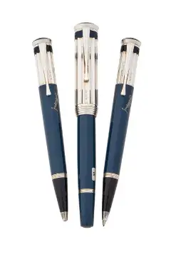 MONTBLANC, WRITERS EDITION, CHARLES DICKENS, A LIMITED EDITION THREE PEN SET