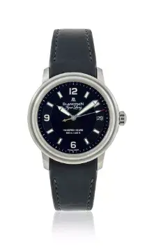 BLANCPAIN, LEMAN ULTRA SLIM AQUA LUNG, A LIMITED EDITION STAINLESS