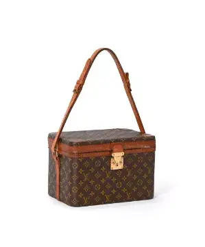 LOUIS VUITTON, MONOGRAM, A COATED CANVAS HARD VANITY CASE