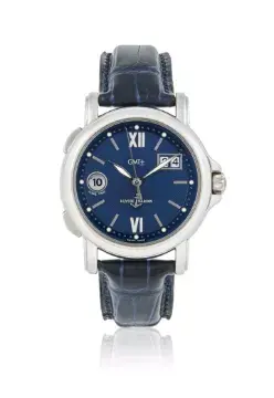 Y ULYSSE NARDIN, SAN MARCO GMT BIG DATE, REF. 223-88, A STAINLESS