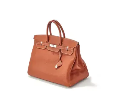 HERMÈS, BIRKIN 40, A TAN TOGO LEATHER HANDBAG