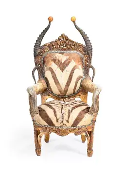 MICHEL HAILLARD (FRENCH B.1959), 'KUALA' ARMCHAIR, LATE 20TH CENTURY