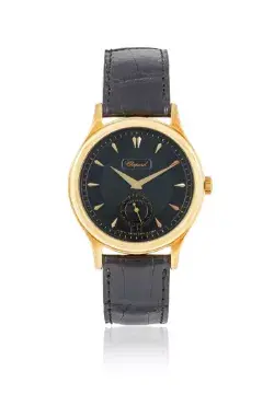 Y CHOPARD, L.U.C., REF. 16/1860/2, A LIMITED EDITION 18 CARAT GOLD WRISTWATCH