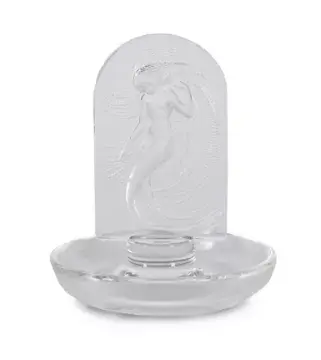 RENE LALIQUE (FRENCH, 1860-1945), 'NAÏDE' CENDRIER, DESIGNED 1930, POST 1978