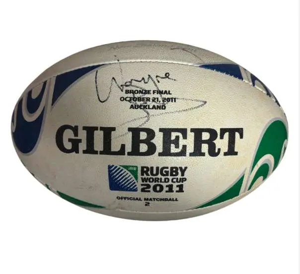 RUGBY Signed World Cup ball, Ballon signé