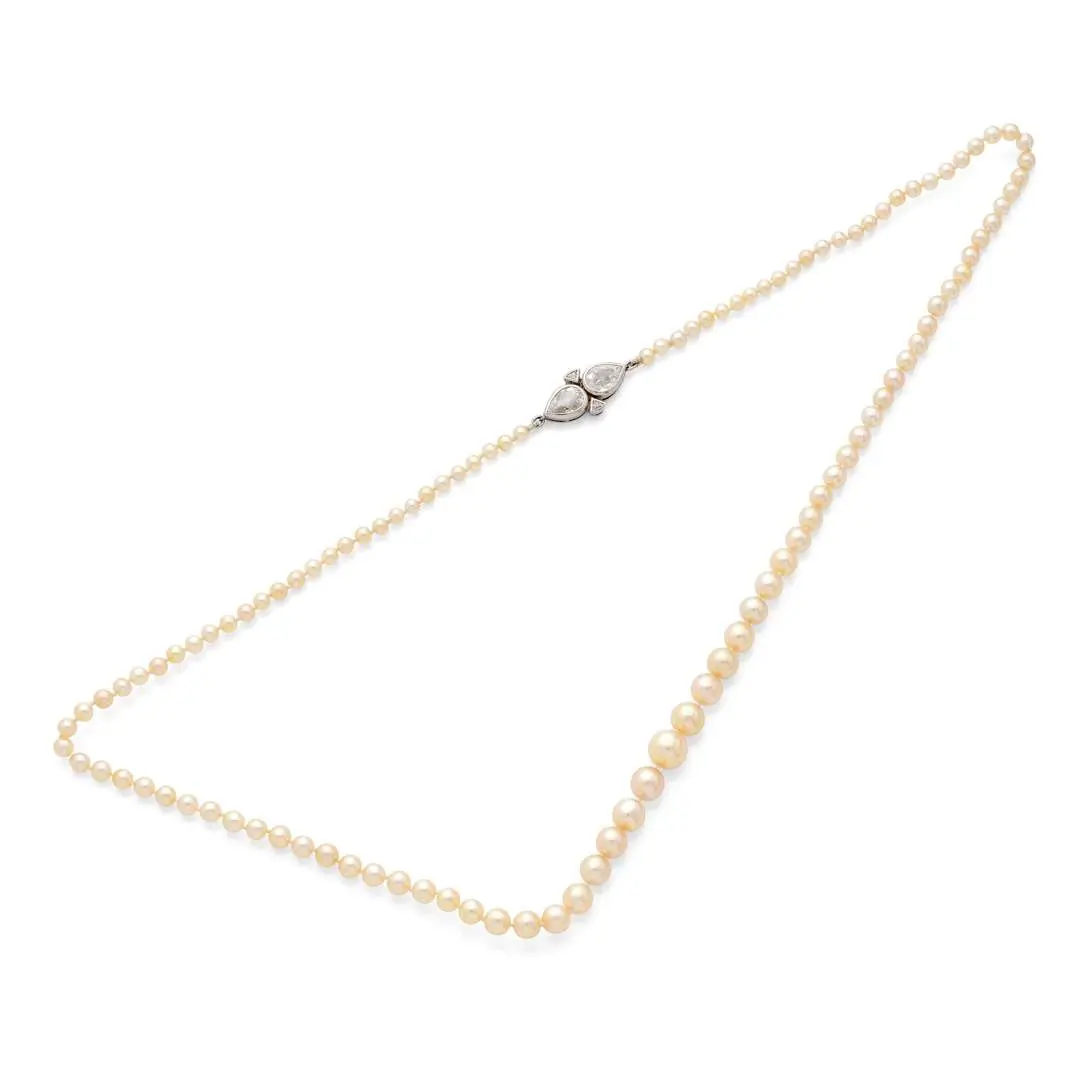 “FINE PEARLS” NECKLACE, Pour expertise