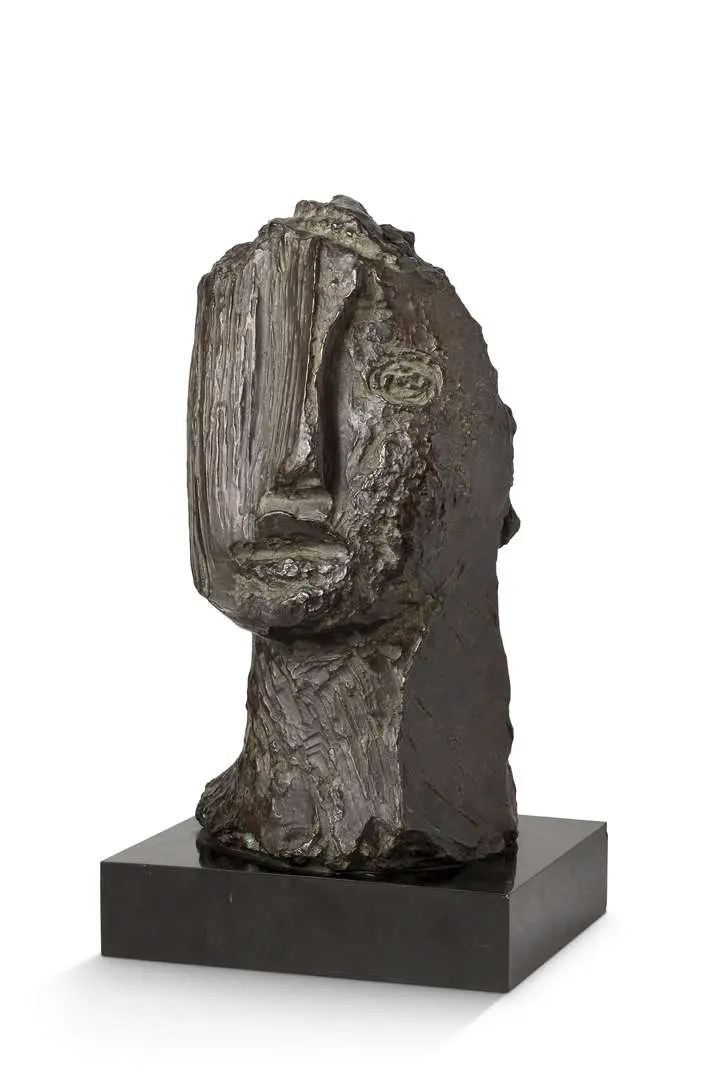 Jean Fautrier (1898–1964), Large Tragic Head, 1942