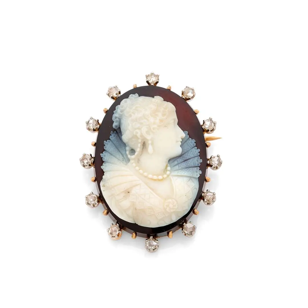 “CAMEE” BROOCH-PENDANT