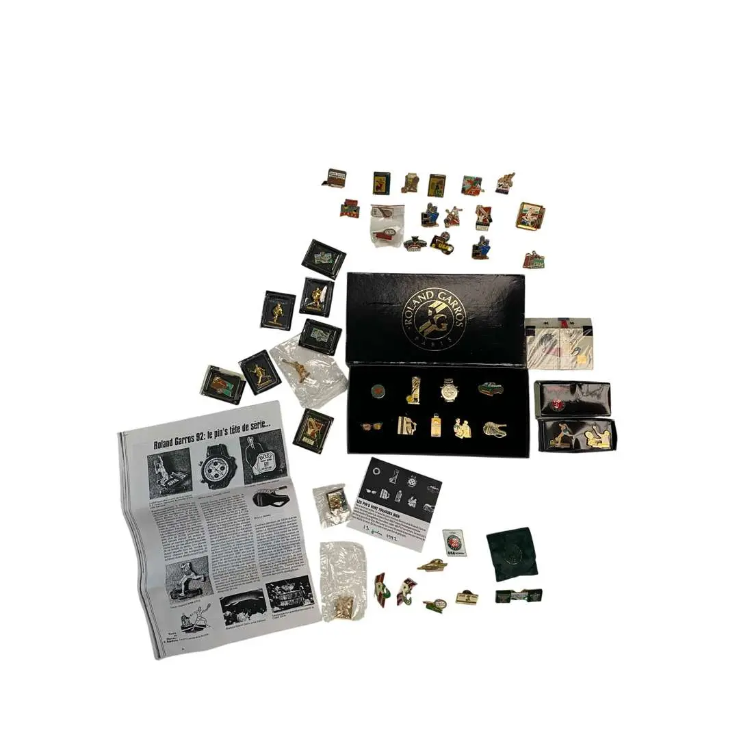 Tennis: Roland Garros Pin Set, ROLAND GARROS PIN SET