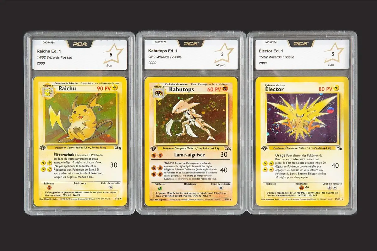 Pokémon: Fossil Wizards 1st Edition
