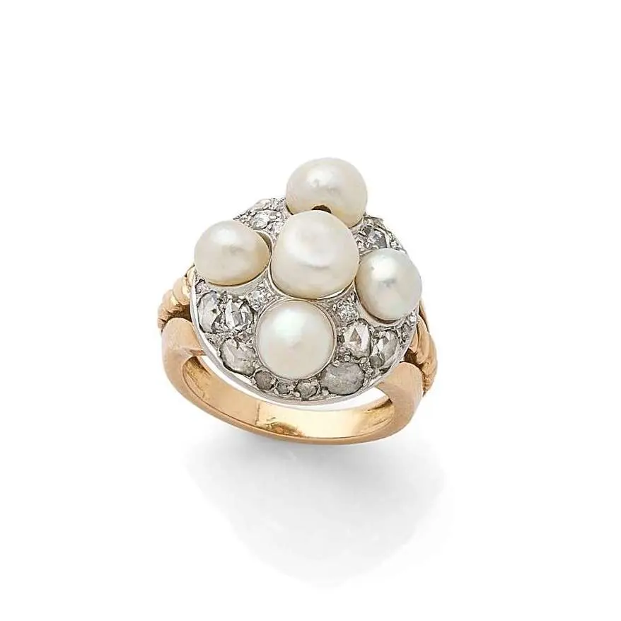“PEARLS” RING