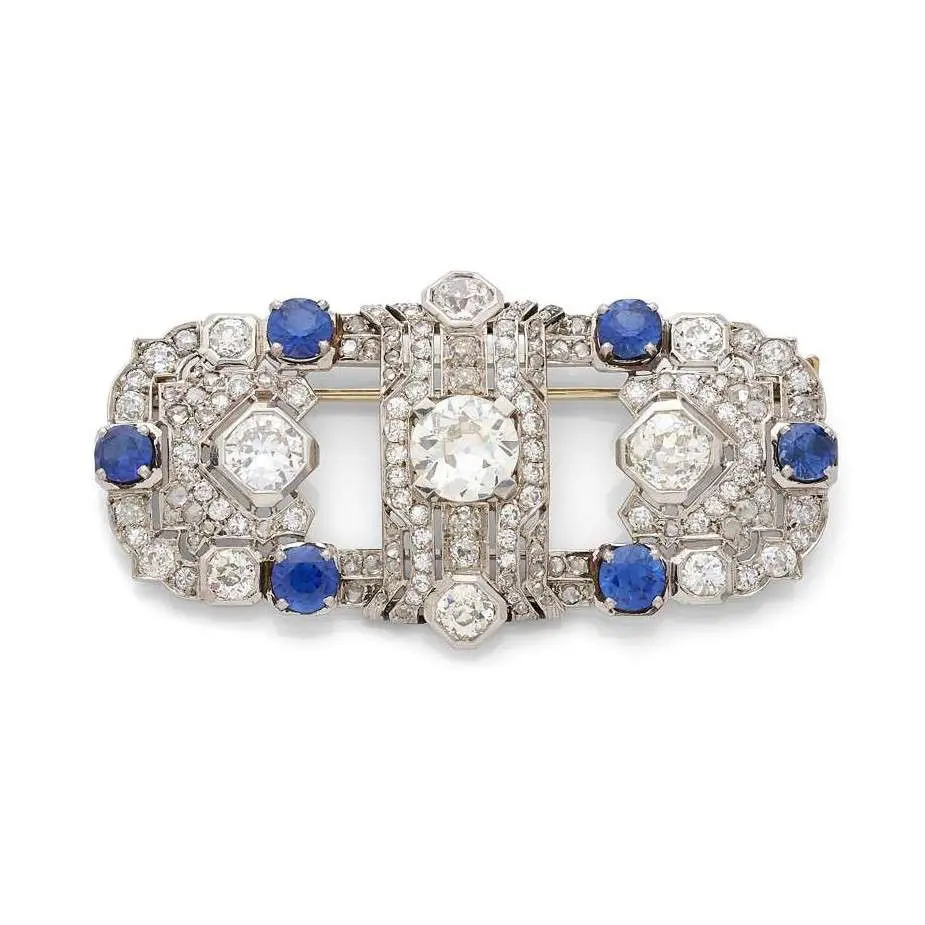 “PLAQUE” BROOCH