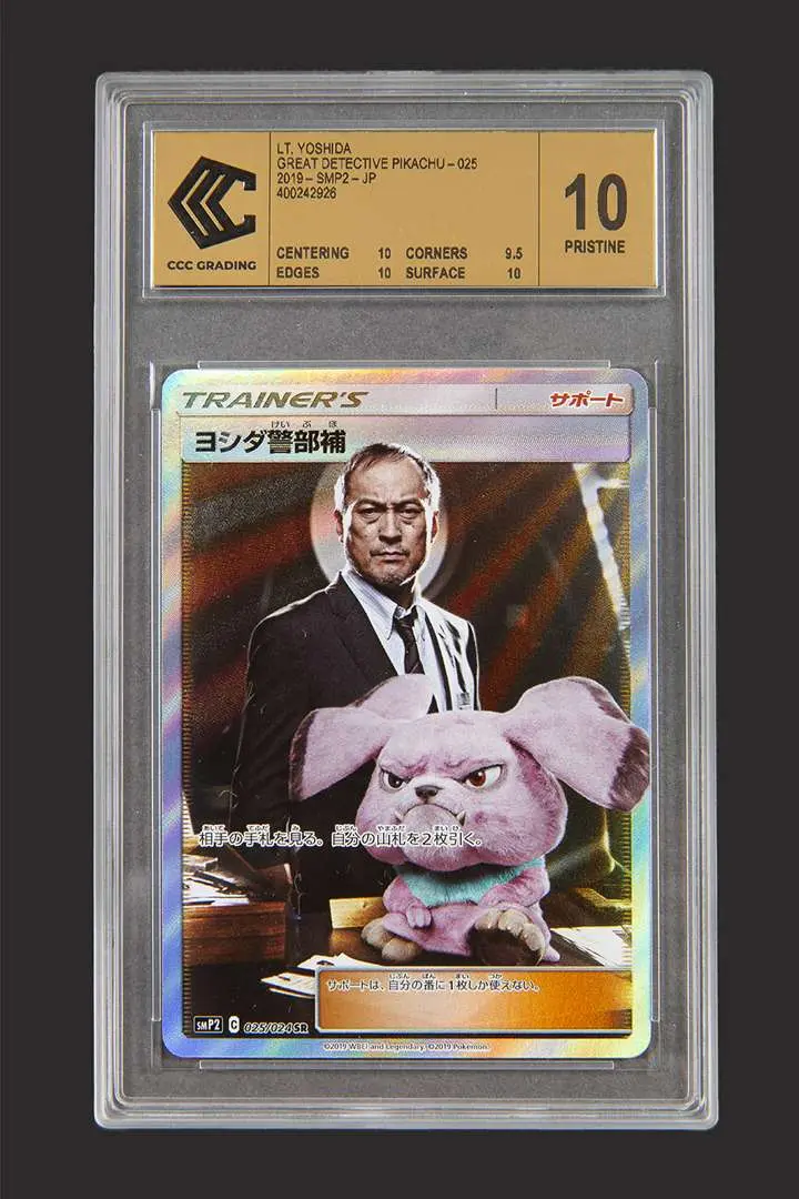 Pokémon: Detective Yoshida Full Art 24 Detective Pikachu CCC 10G