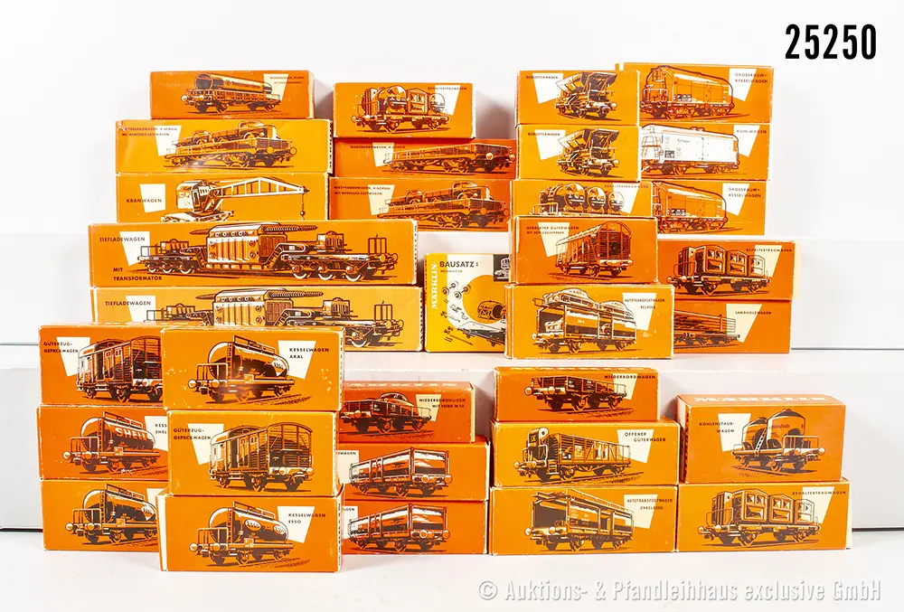 33x Märklin H0 Güterwagen: 2x 4610, 4506, 4910, 2x 4602, 4620, 4511