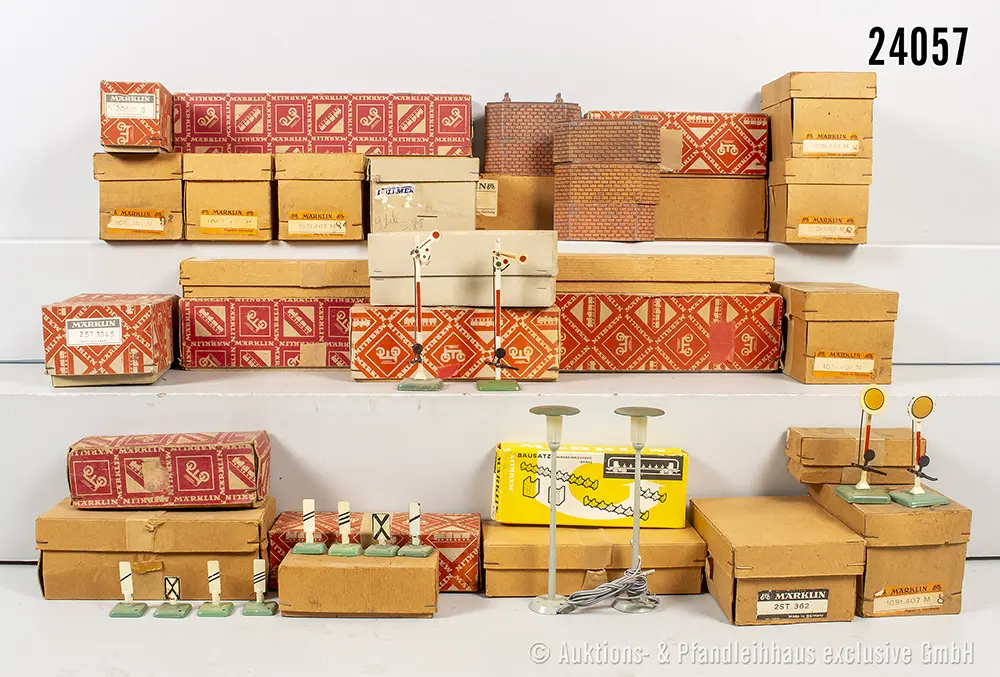 Märklin H0: ca. 18x Leerverpackungen, teilw. beschädigt & 5x 4657