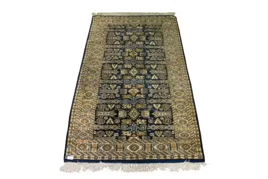 A vintage Turkish rug.