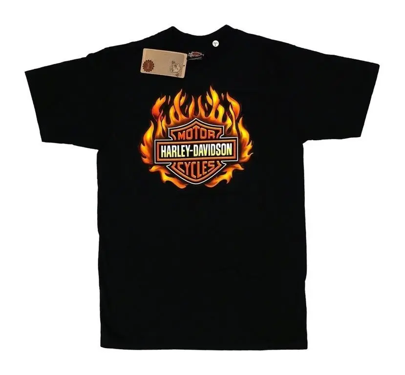 1999 Harley-Davidson Flame Logo T-Shirt L