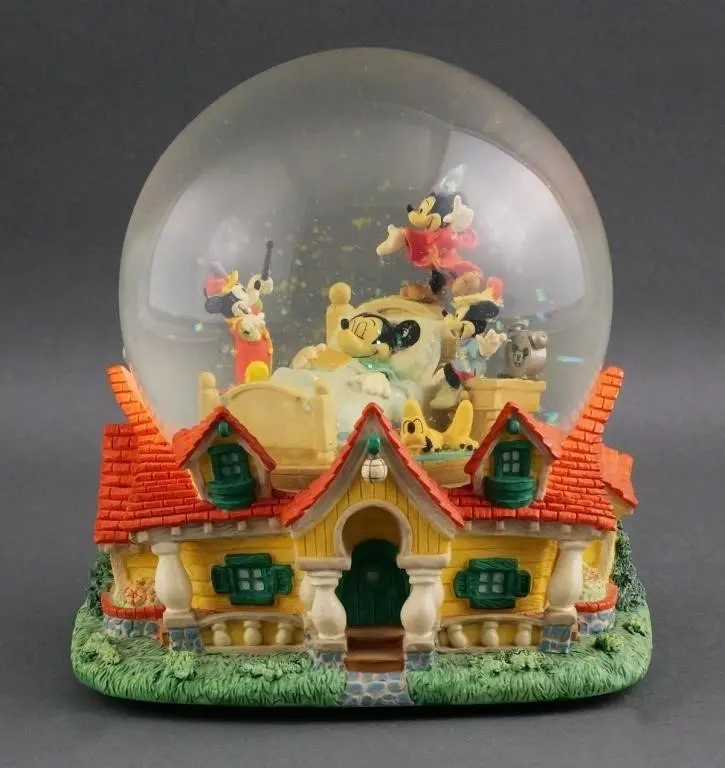 Disney "Mickey Through The Years" Snow Globe