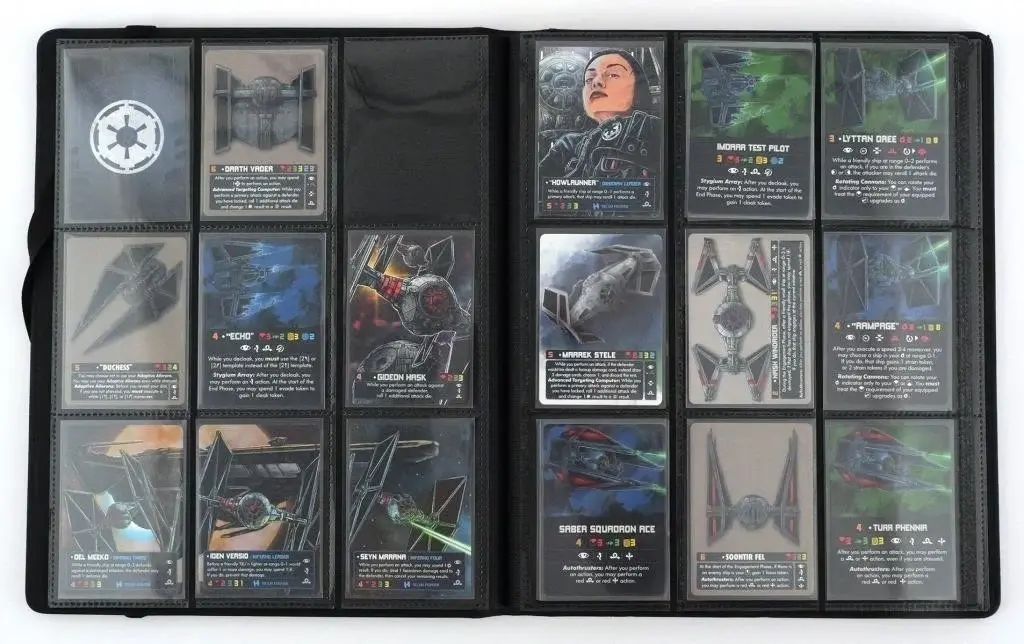 (123) Paul LaRue Alt Art Star Wars X-Wing Game Car