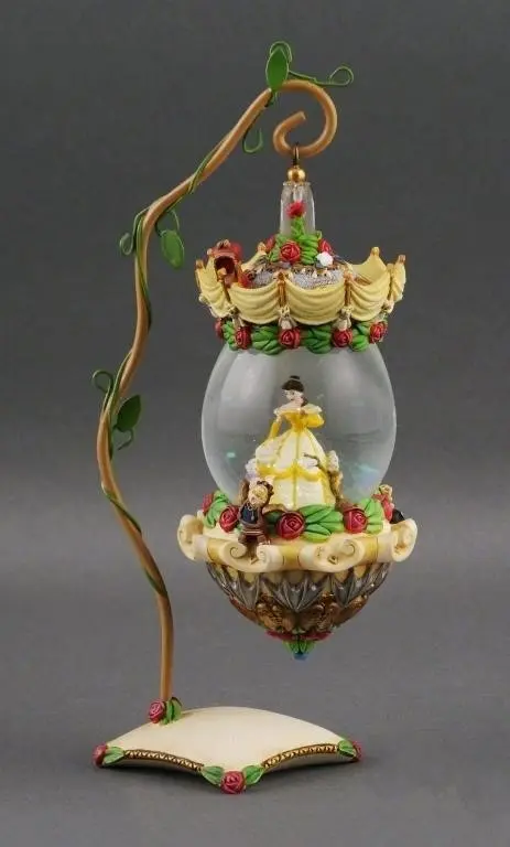 Beauty and the Beast Snow Globe Ornament