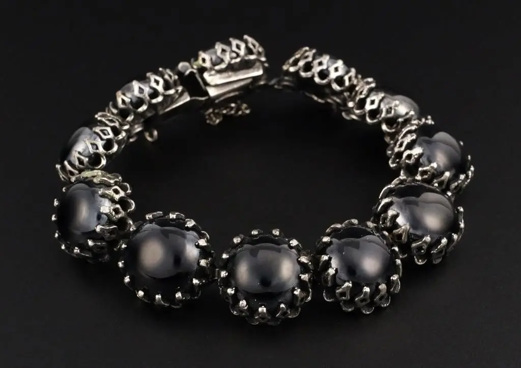 1950s Christian Dior by Kramer Cabochon Bracelet