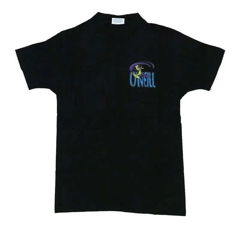 Vintage O'Neill Surfing Black T-Shirt Size L
