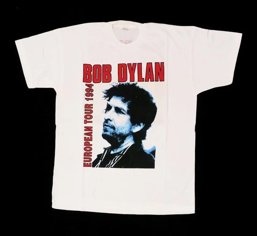 Vintage 1994 Bob Dylan European Tour T-Shirt