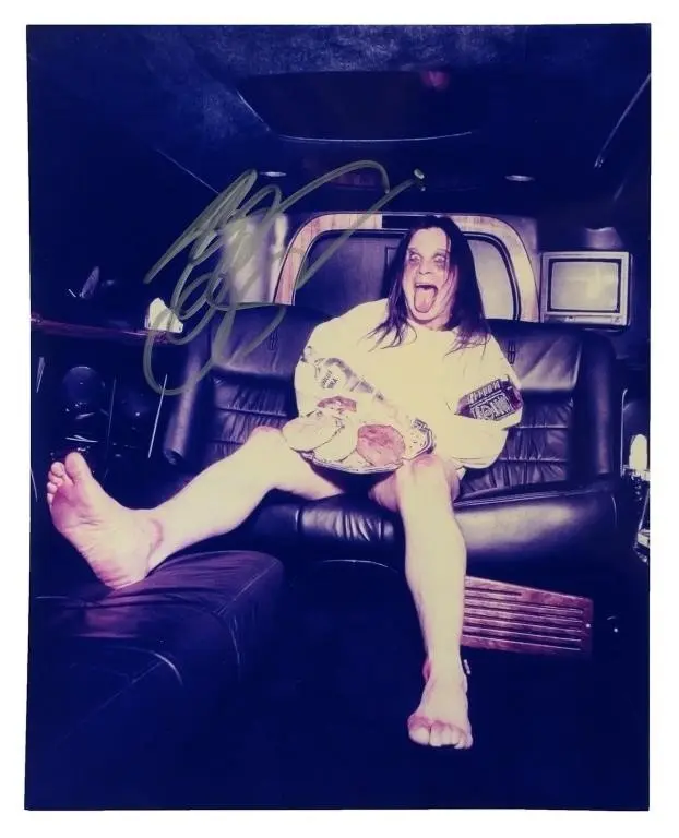 Ozzy Osbourne Signed 8x10 Photograph