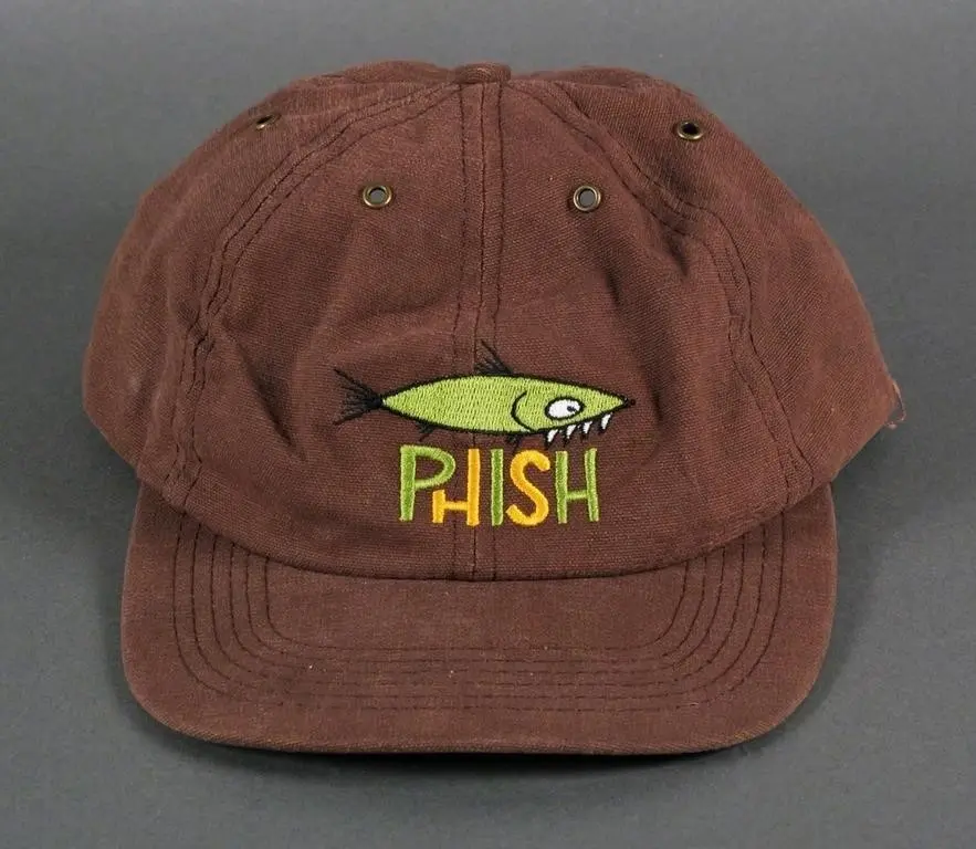 Phish Band Brown Embroidered Fish Baseball Cap