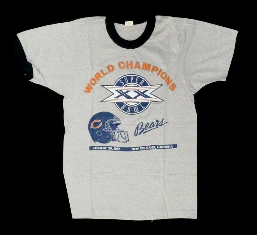 1985 Chicago Bears Super Bowl T-Shirt