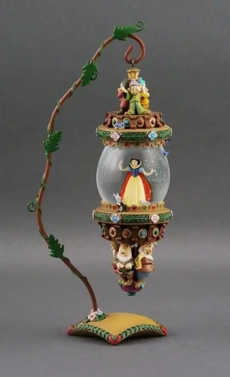 Snow White Hanging Water Globe Ornament