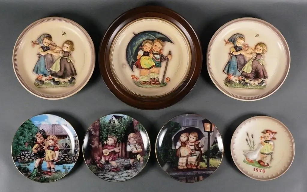 (7) Hummel Collector Plates