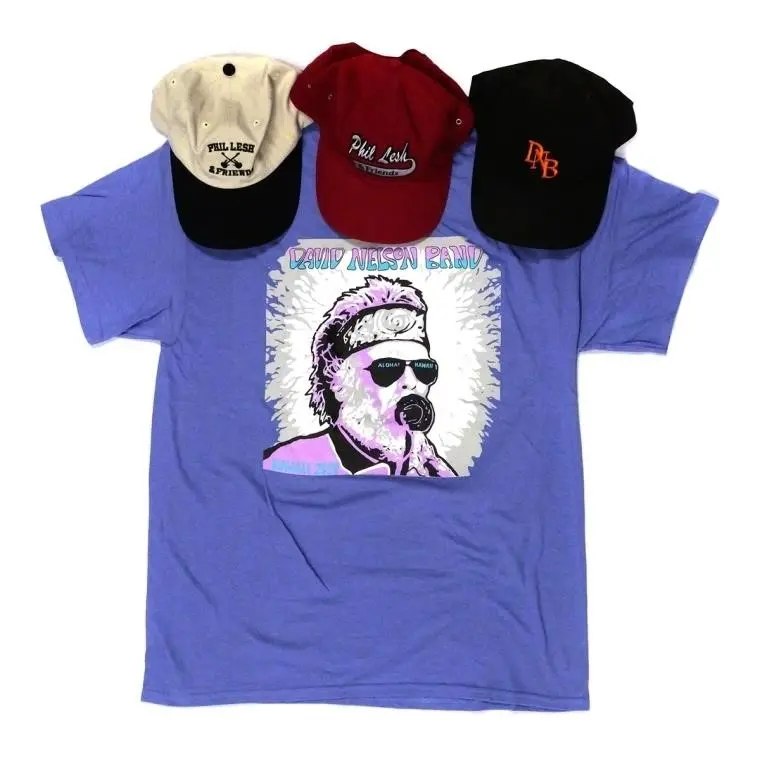 (4) David Nelson Band & Phil Lesh Memorabilia