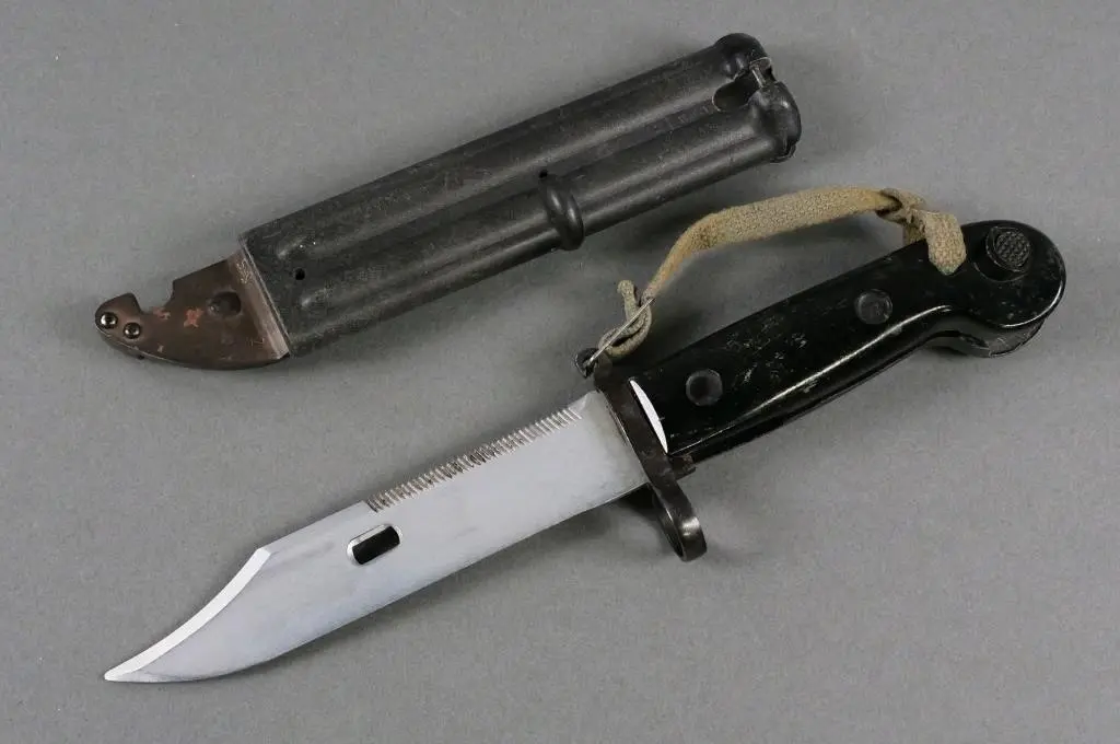 East German Model 59 AKM Bayonet & Scabbard