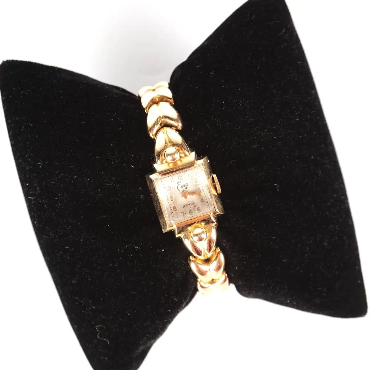 ENO : Montre de dame en or jaune 18K (750/oo)