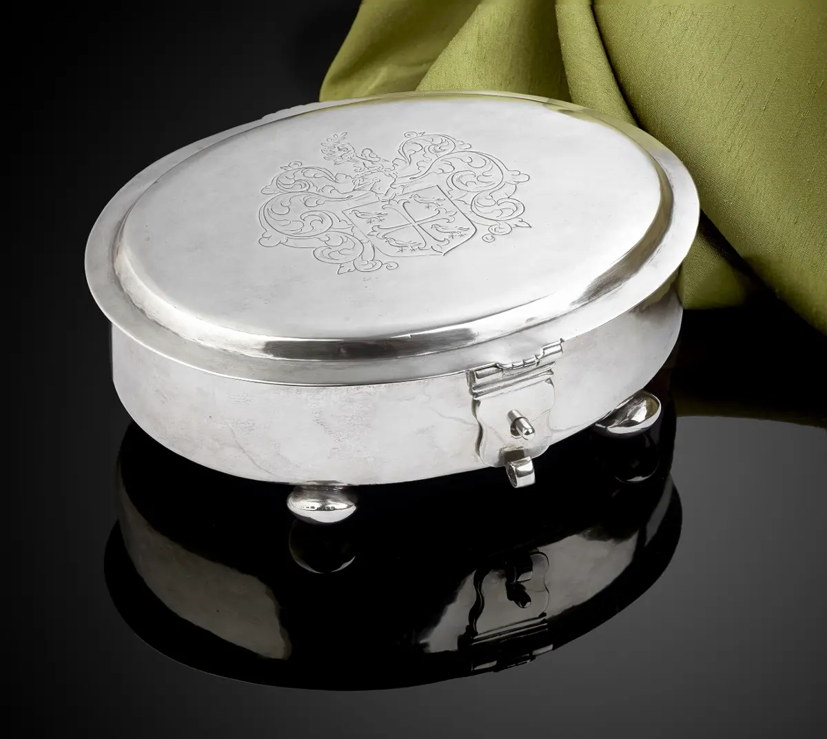 Charles II Silver Sugar Box