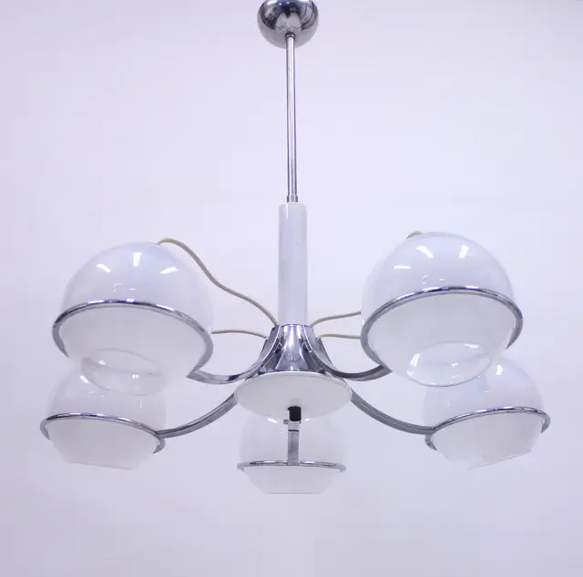 Italian ceiling lamp attributed to Gino Sarfatti, 1960s