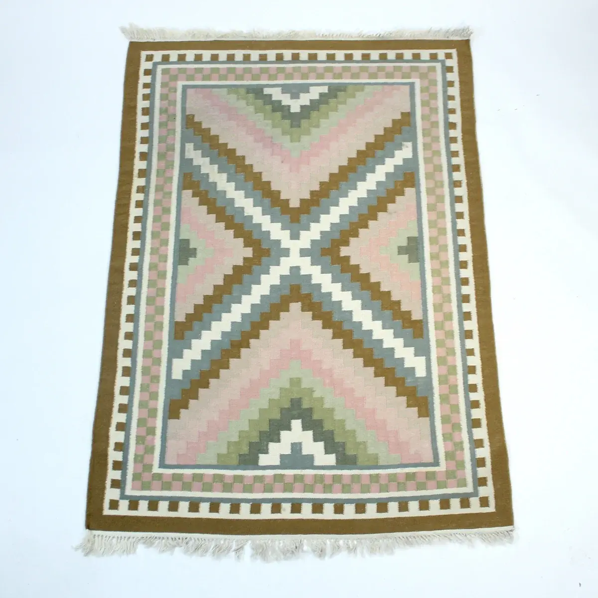 Modern flat weave Kelim carpet, ca 2000