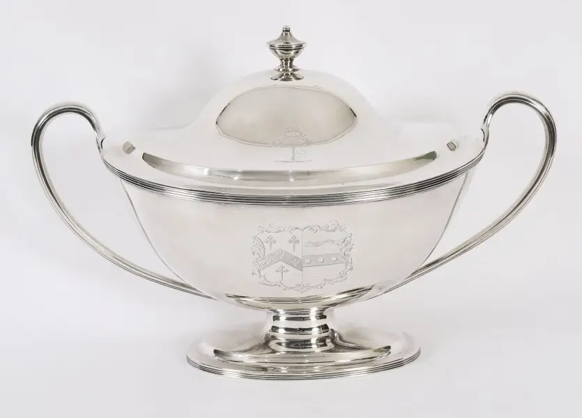 Antique Sterling Silver George III Tureen by William Bennett 1808 19thC