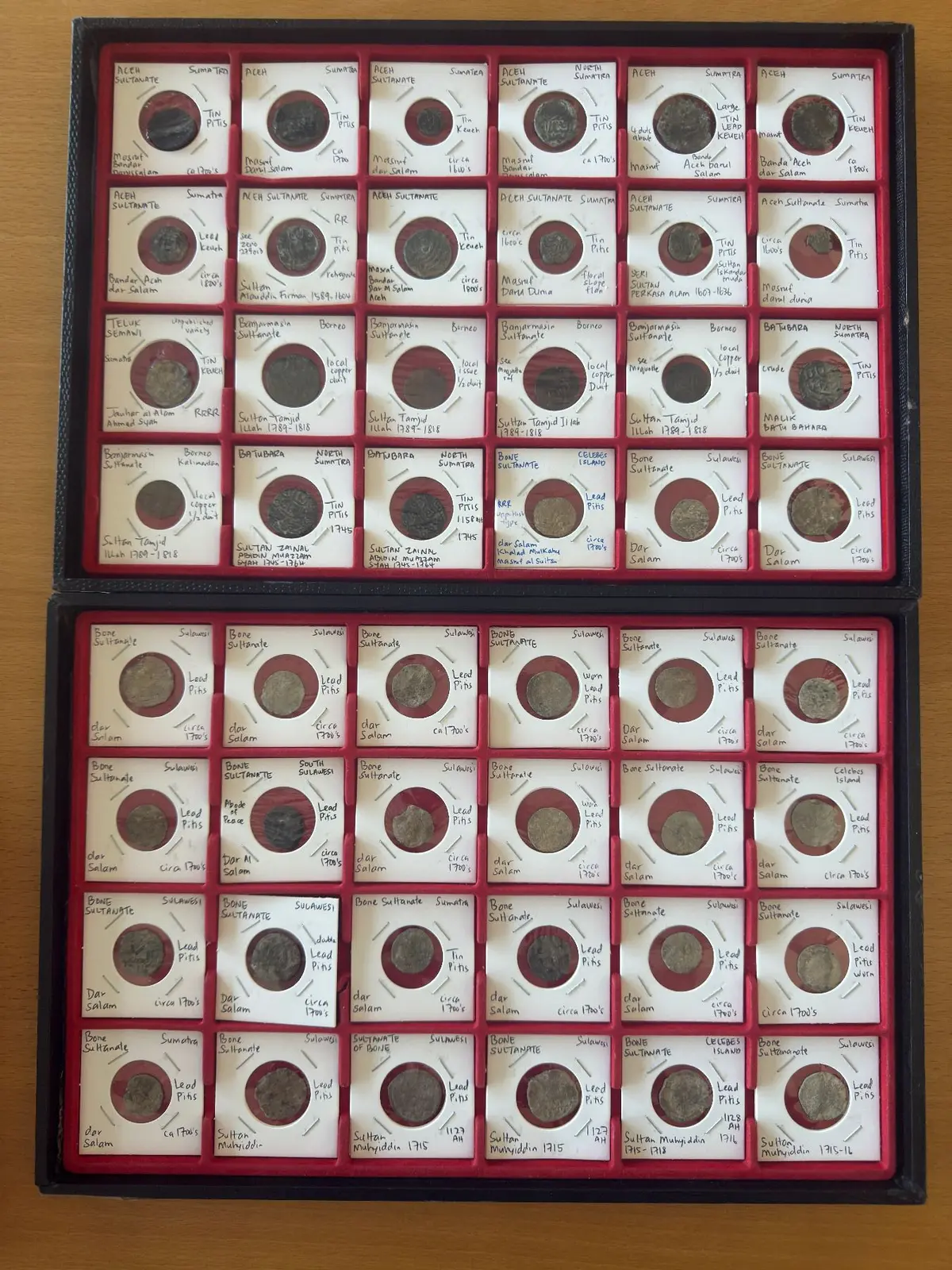 MALAYSIA: Malay States, LOT of 102 coins